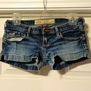 Girls "Hollister" Jean Shorts 0